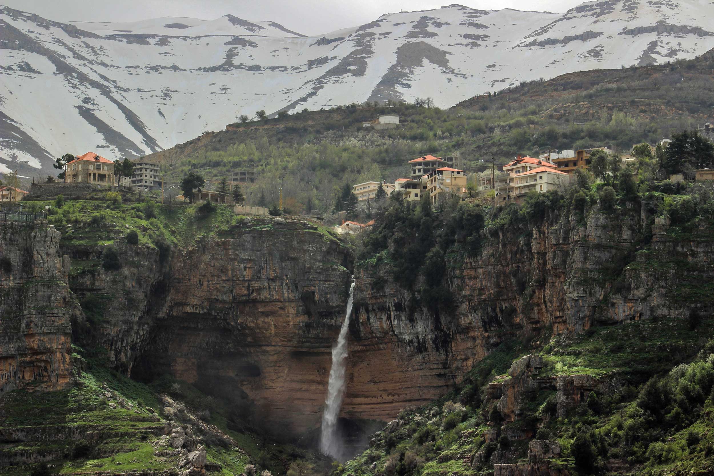 5-epic-waterfalls-to-visit in-lebanon-qannoubine-bcharre-lebanon-travel