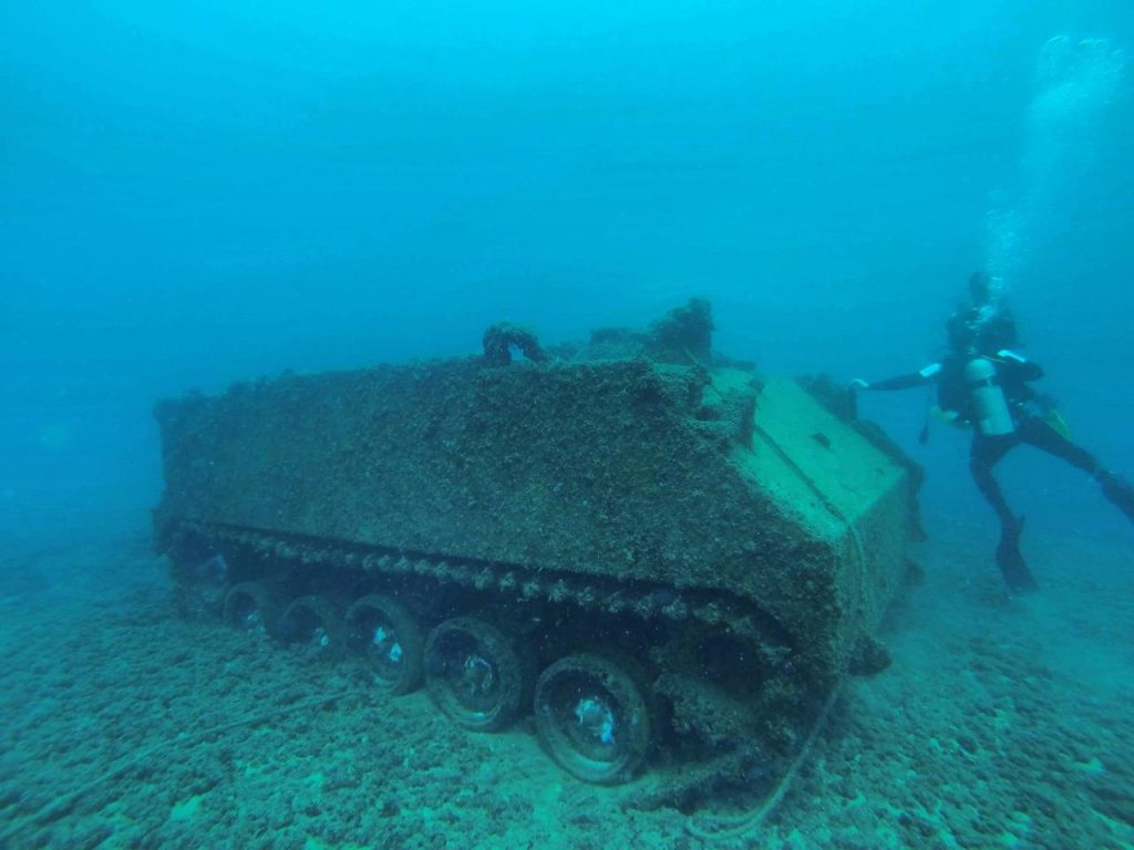 Diving sites in Lebanon